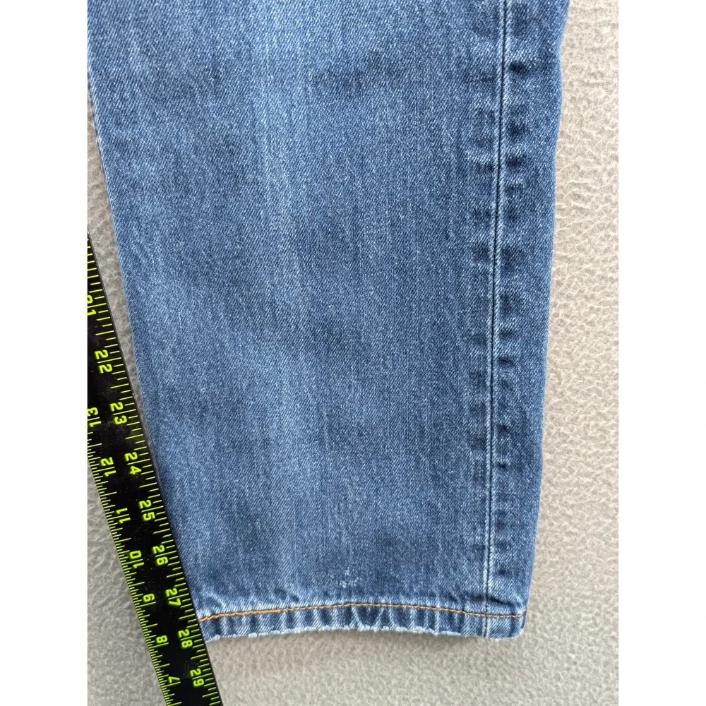 Levi's 505 Regular Fit Denim Jeans Men's 31x30 Med Wash Blue Straight Leg Cotton
